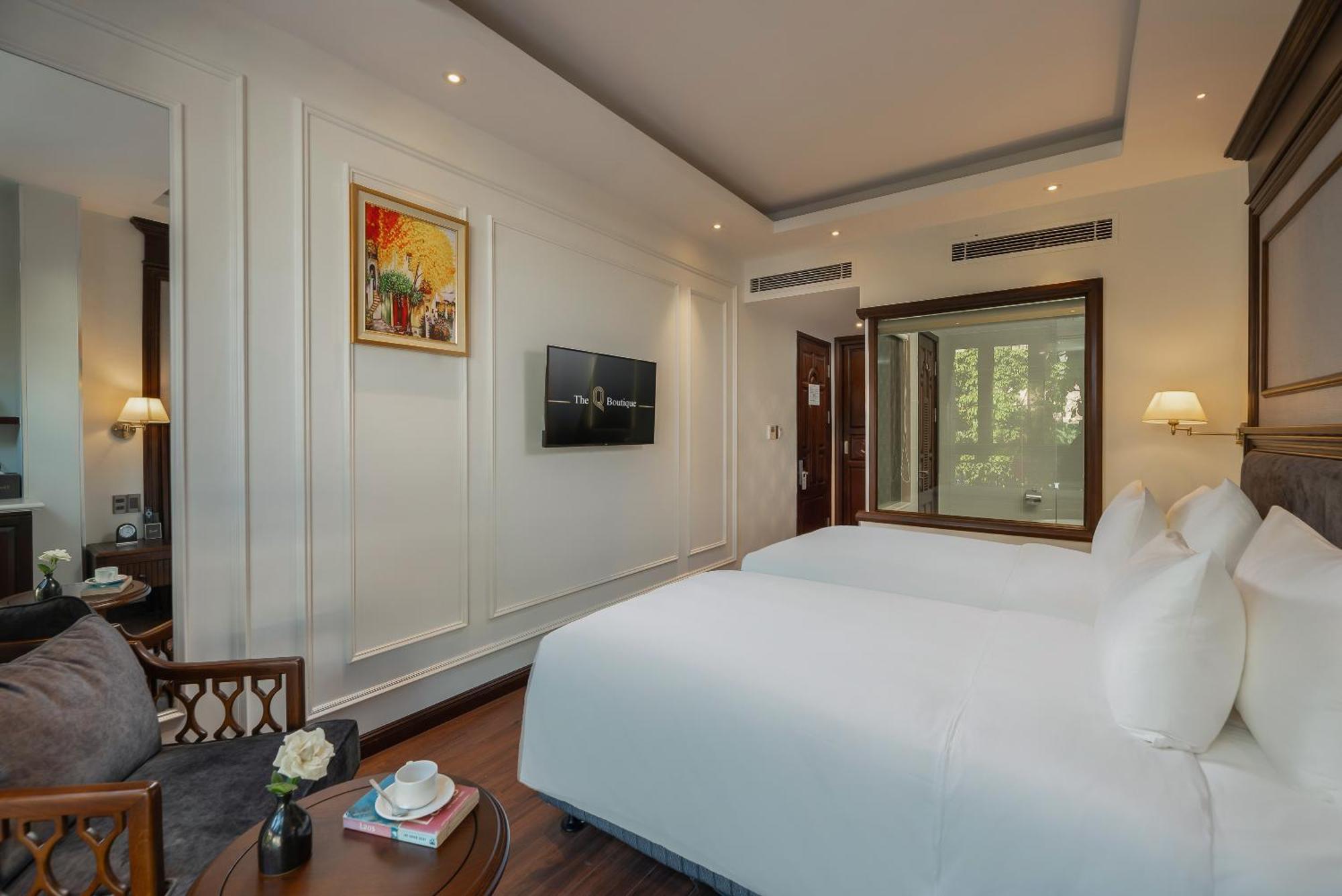 The Q Boutique Hotel Hanoi Exterior foto