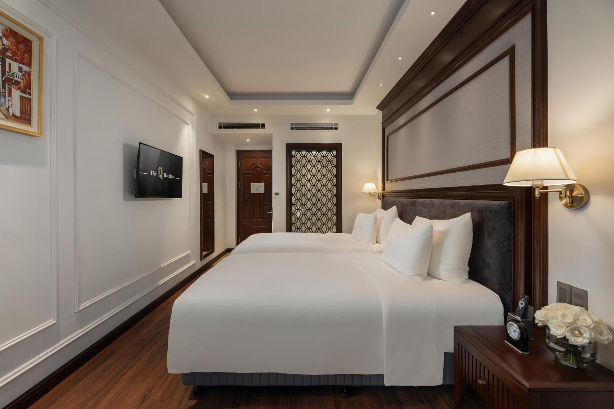 The Q Boutique Hotel Hanoi Exterior foto
