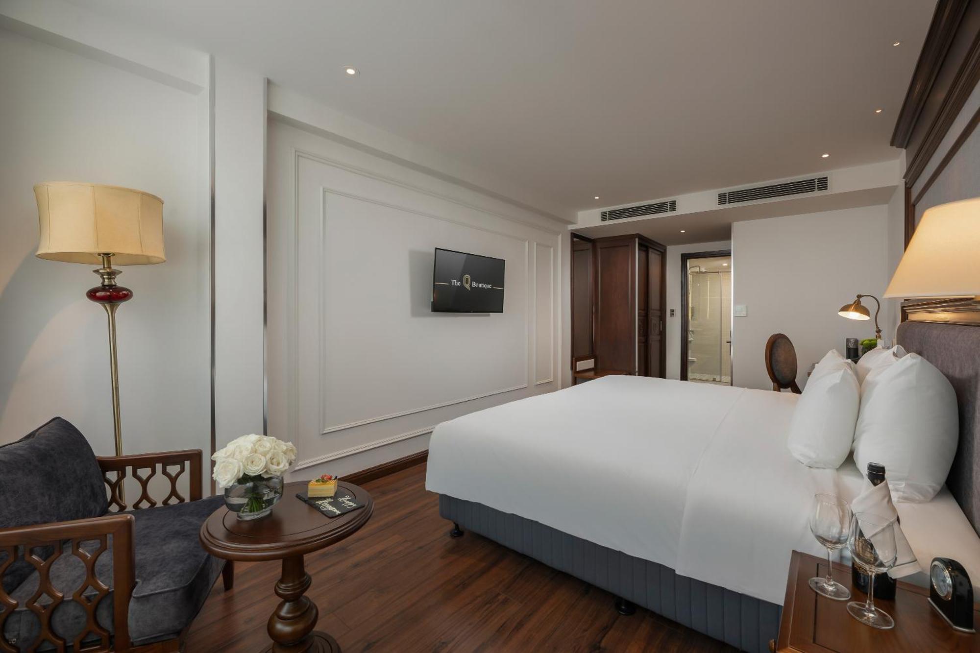 The Q Boutique Hotel Hanoi Exterior foto